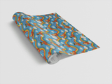 Rainbow Rollercoaster - London Penny Gift Wrap