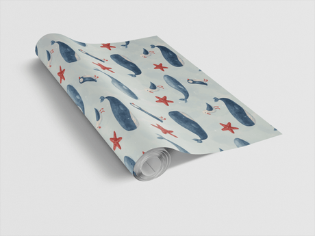 Seas & Shores - London Penny Gift Wrap