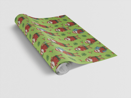 Santa’s Beach Break - London Penny Gift Wrap