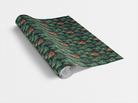 Festive Fir Fiesta - London Penny Gift Wrap