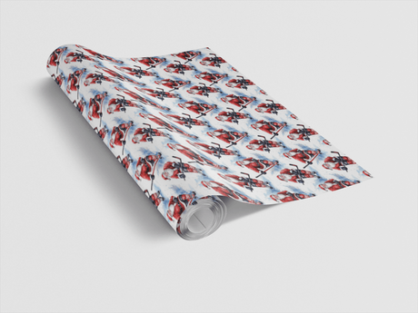 Slapshot Santa - London Penny Gift Wrap