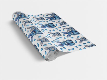 Bunnies and Beans - Blue