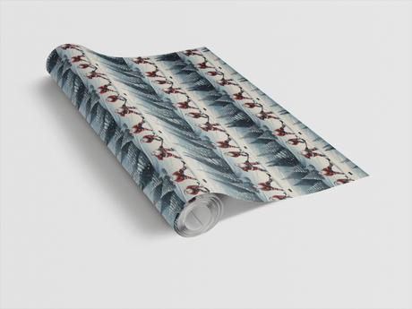 Hockey Claus in Action - London Penny Gift Wrap