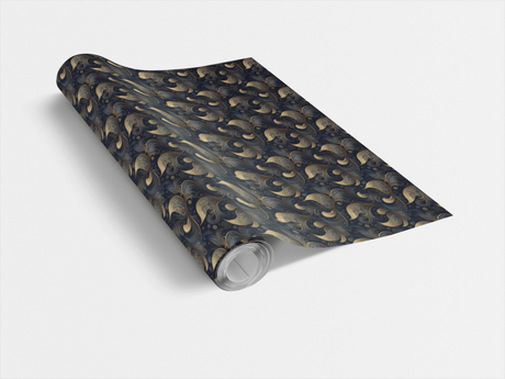 Waves and Whirls - London Penny Gift Wrap