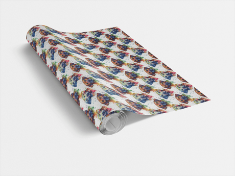 Technicolor Labrador Retriever - London Penny Gift Wrap
