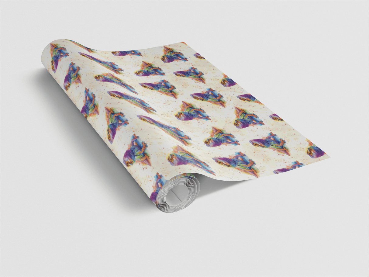 Aurora Dragon - London Penny Gift Wrap