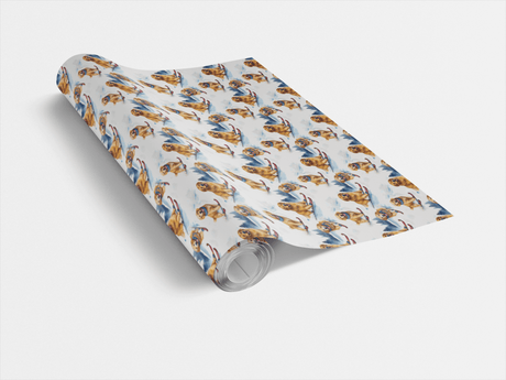 Golden Glide - London Penny Gift Wrap