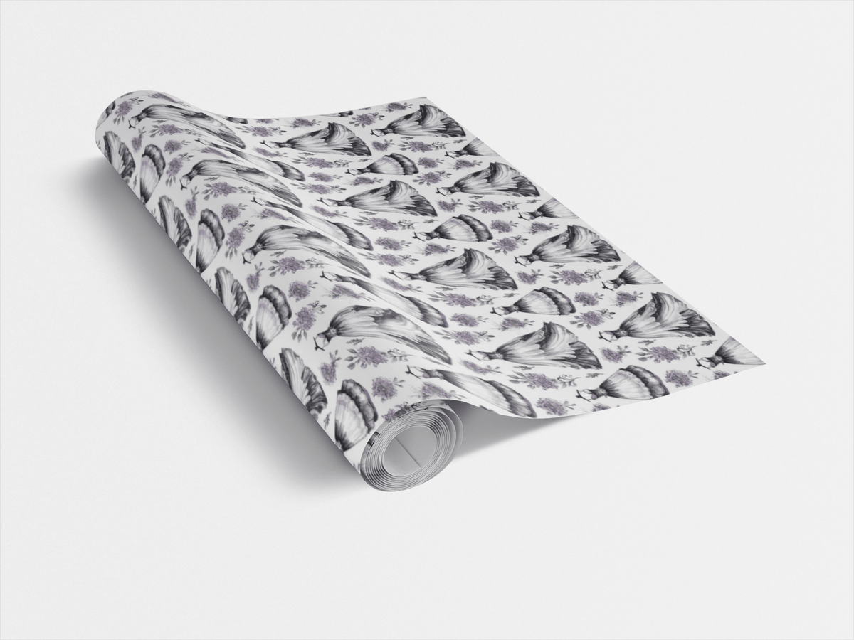 Stitched in Vows - London Penny Gift Wrap