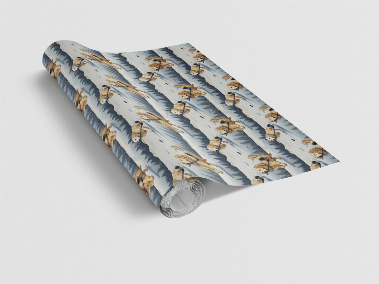 Game On, Goldens! - London Penny Gift Wrap
