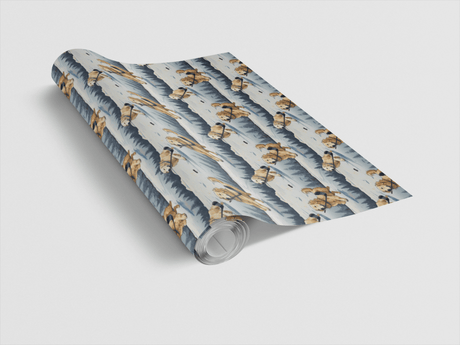 Game On, Goldens! - London Penny Gift Wrap