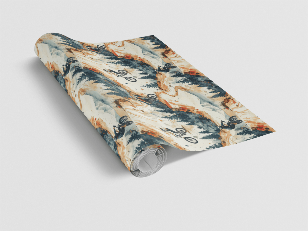 Flow State Wrapping Paper - London Penny Gift Wrap
