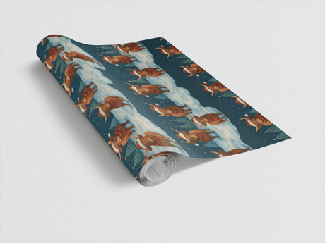 Highland Holiday Magic - London Penny Gift Wrap