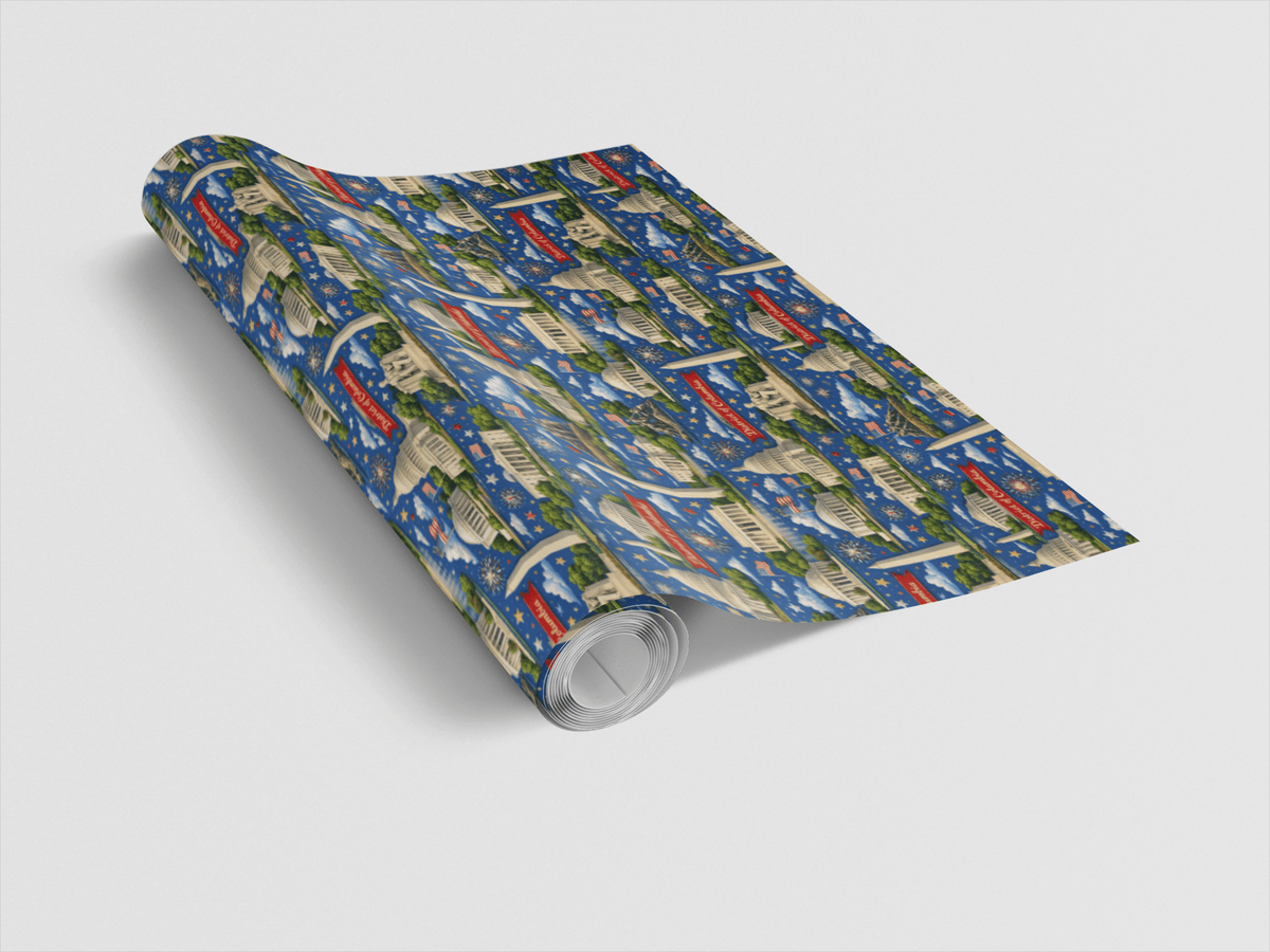 District of Columbia – Capital Classic - London Penny Gift Wrap
