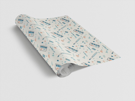 Craft Room Confetti - London Penny Gift Wrap