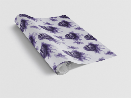 Grape Ape Glam - London Penny Gift Wrap