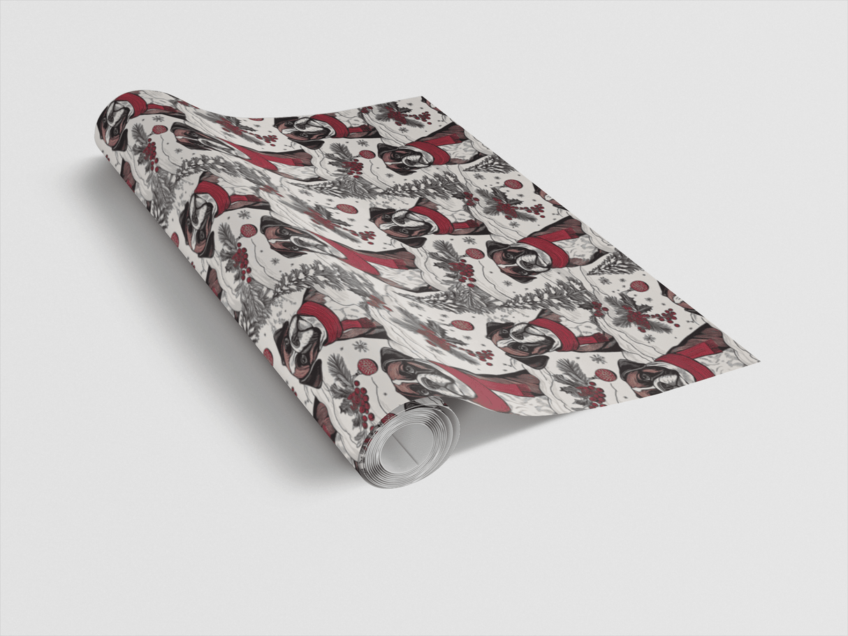 Boxer Classic Toile - London Penny Gift Wrap