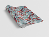 Holly & Pine Cardinal - London Penny Gift Wrap