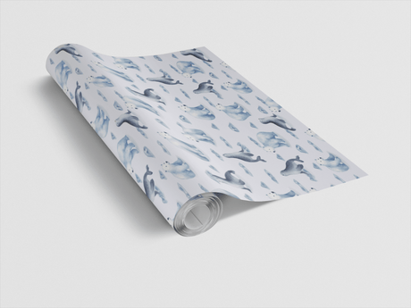 Arctic Companions - London Penny Gift Wrap