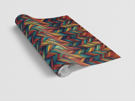 Herringbone Haven - London Penny Gift Wrap