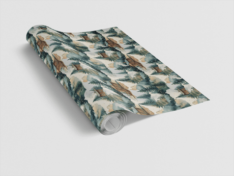 Cozy Cabin - London Penny Gift Wrap