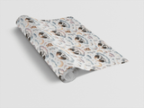 Gentle Giant Nursery (St. Bernard) Wrapping Paper - London Penny Gift Wrap
