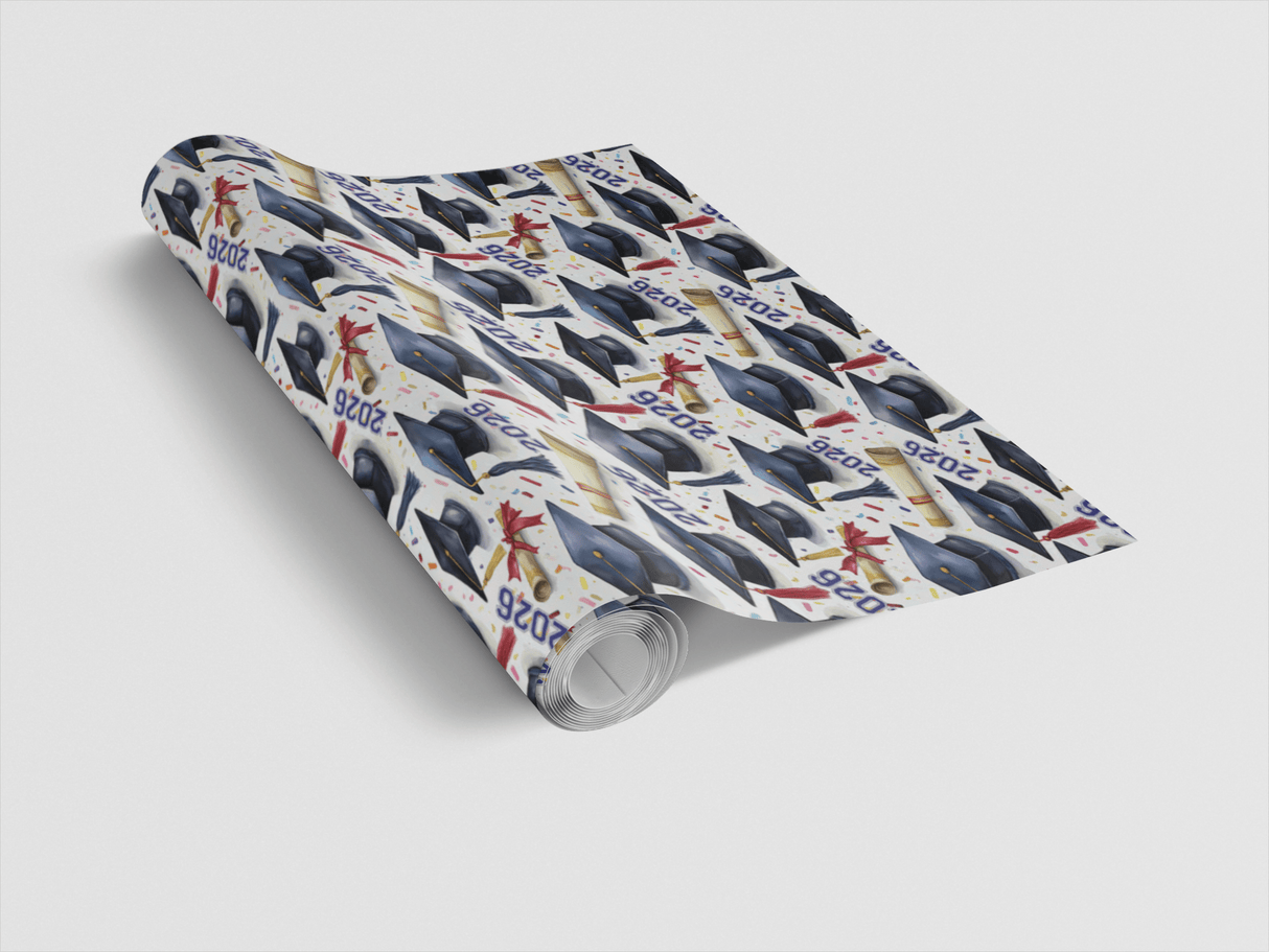 Caps and Diploma 2026 - London Penny Gift Wrap