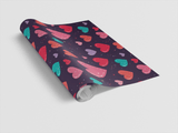 Heart Burst Celebration Wrapping Paper - London Penny Gift Wrap