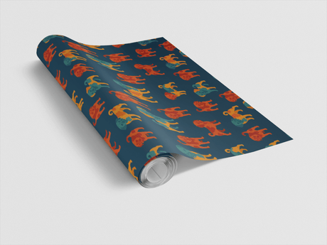 Puggle Patch - London Penny Gift Wrap