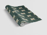 Terrier Tartan Trim - London Penny Gift Wrap