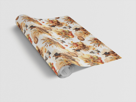 Harvest Market (Cane Corso) Wrapping Paper - London Penny Gift Wrap