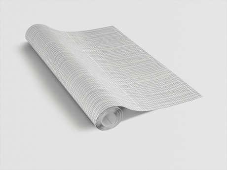 Minimalist Grid - London Penny Gift Wrap