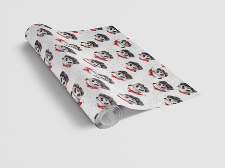 Christmas Panda - London Penny Gift Wrap