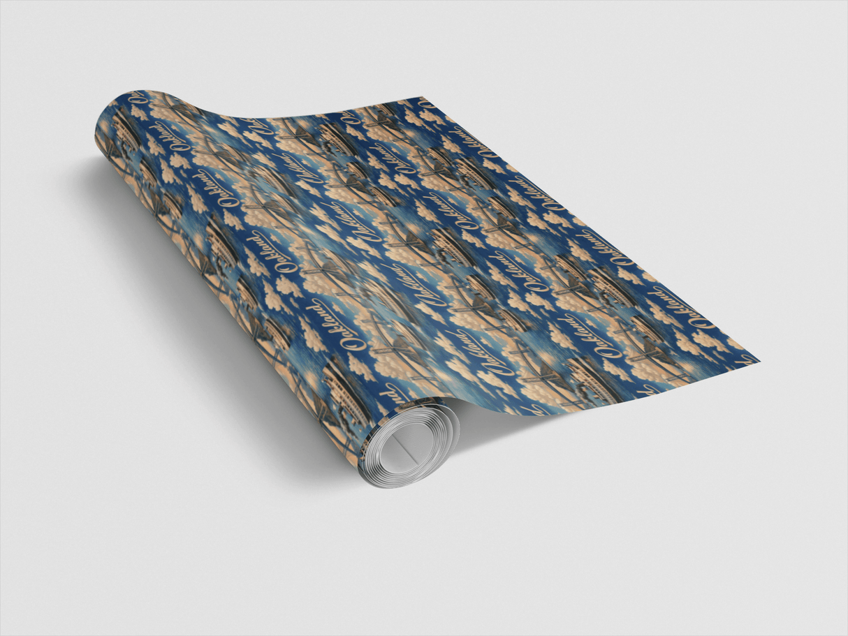 Oakland Bay Flashback - London Penny Gift Wrap