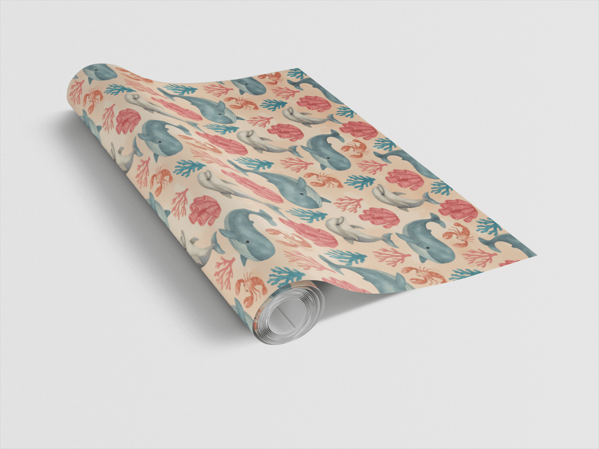 Underwater Friends - London Penny Gift Wrap