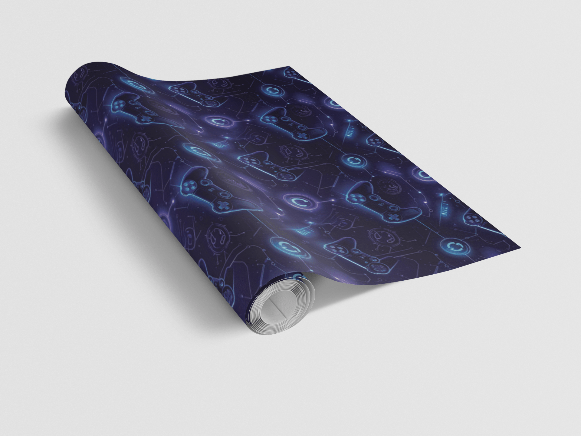 Gamer Energy Circuit Wrapping Paper - London Penny Gift Wrap