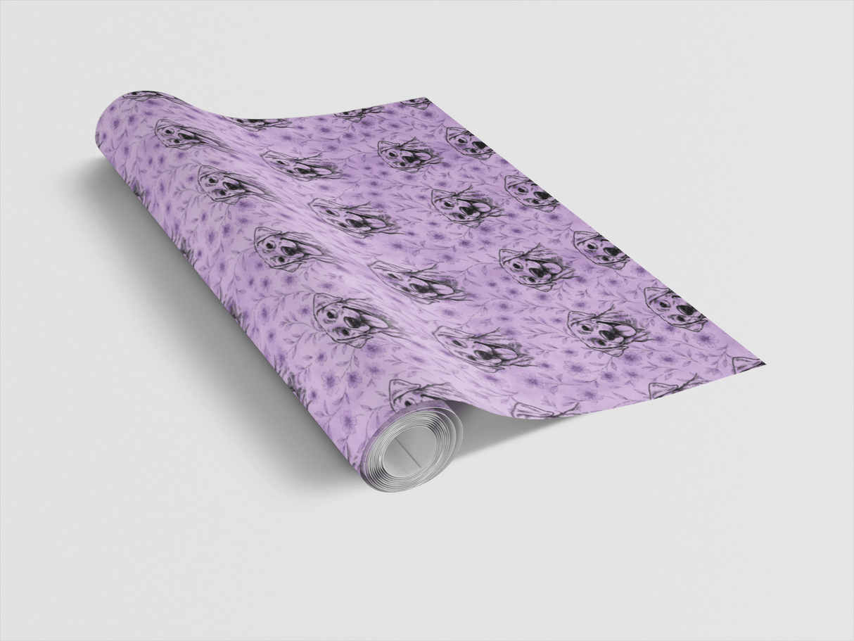 Lilac Labradors - London Penny Gift Wrap