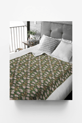 Pennsylvania Flora & Fauna Sherpa Blanket - London Penny Gift Wrap