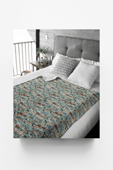 Alaska Postcard Memories Sherpa Blanket - London Penny Gift Wrap
