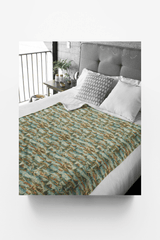 Oregon Postcard Memories Sherpa Blanket - London Penny Gift Wrap