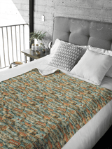 Idaho Postcard Memories Sherpa Blanket - London Penny Gift Wrap