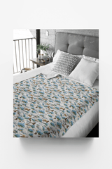Alaska Flora & Fauna Sherpa Blanket - London Penny Gift Wrap