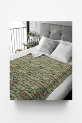 West Virginia Postcard Memories Sherpa Blanket - London Penny Gift Wrap