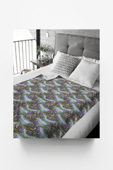 Tennessee Flora & Fauna Sherpa Blanket - London Penny Gift Wrap