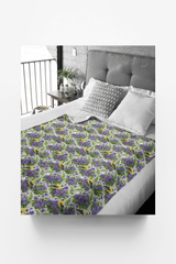 New Jersey Flora & Fauna Sherpa Blanket - London Penny Gift Wrap