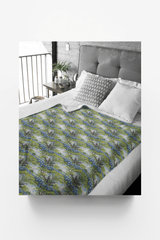 Texas Flora & Fauna Sherpa Blanket - London Penny Gift Wrap