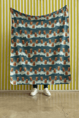 Highland Holiday Magic Sherpa Blanket - London Penny Gift Wrap