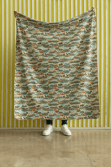 Maine Postcard Memories Sherpa Blanket - London Penny Gift Wrap