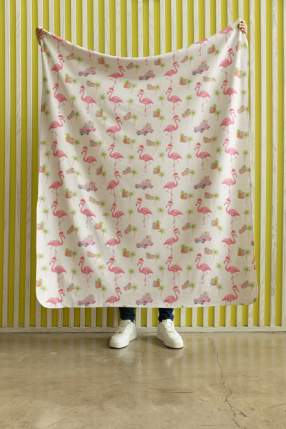 Tropic Like It's Hot Sherpa Blanket