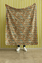 Nevada Postcard Memories Sherpa Blanket - London Penny Gift Wrap