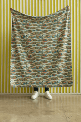 Minnesota Postcard Memories Sherpa Blanket - London Penny Gift Wrap